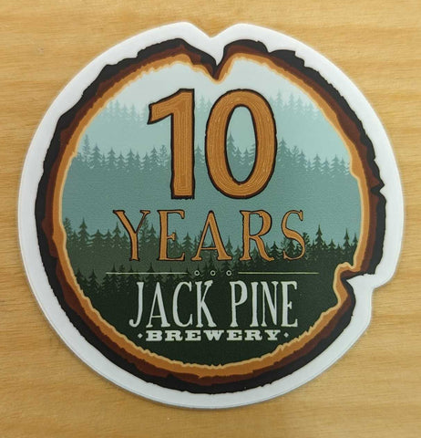10 Year Anniversary Sticker