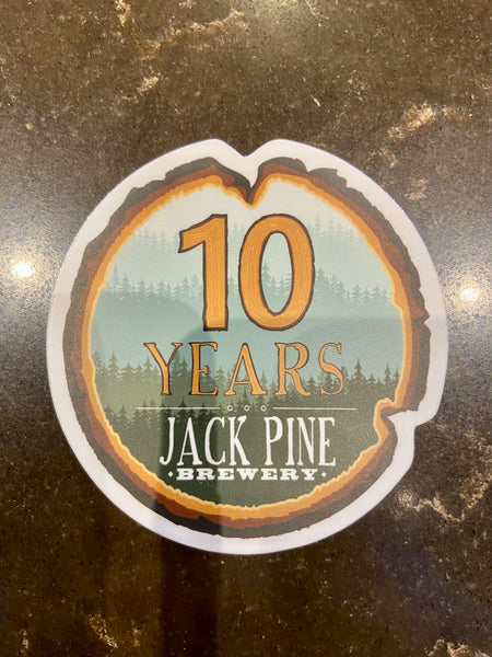 10 Year Anniversary Sticker